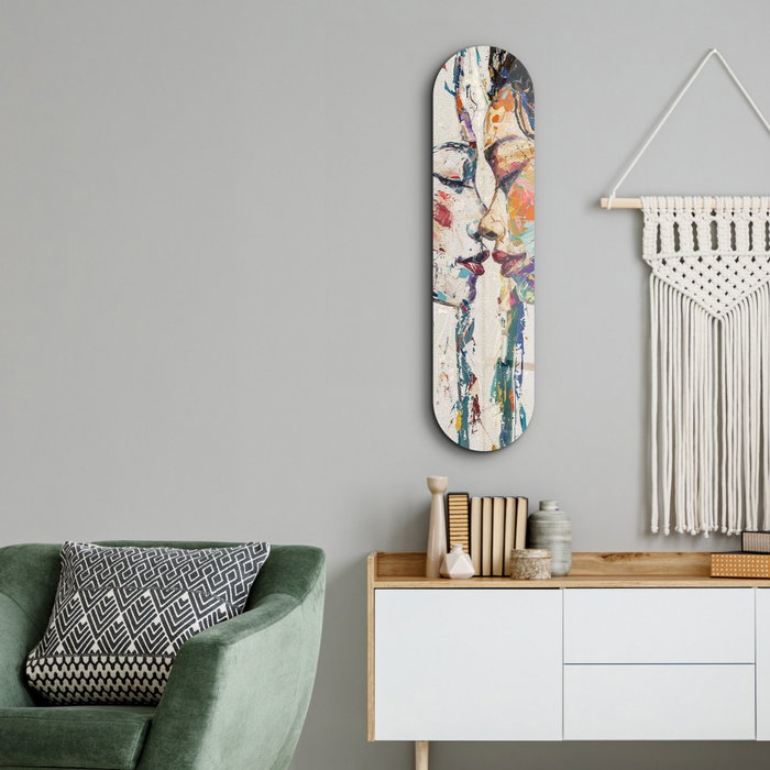 Wallity Pintura Decorativa de Vidrio Templado Two Girls